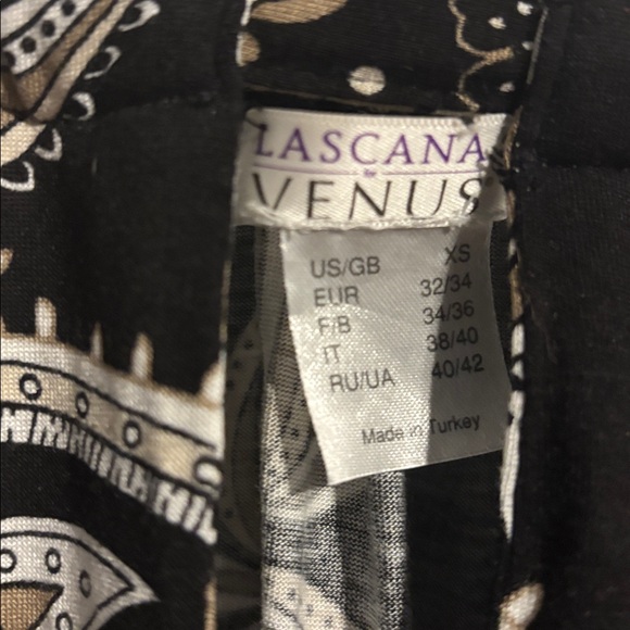 Lasccana Venus racerback shirt in black and white size XS - Picture 3 of 9